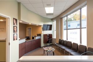 dental office waiting area