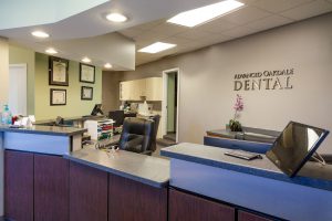 Advanced Oakdale Dental Office Reception Area